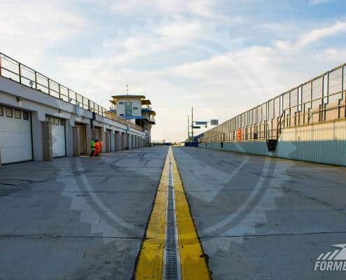 Boxengasse Rennstrecke Pannoniaring FORMELFEELING